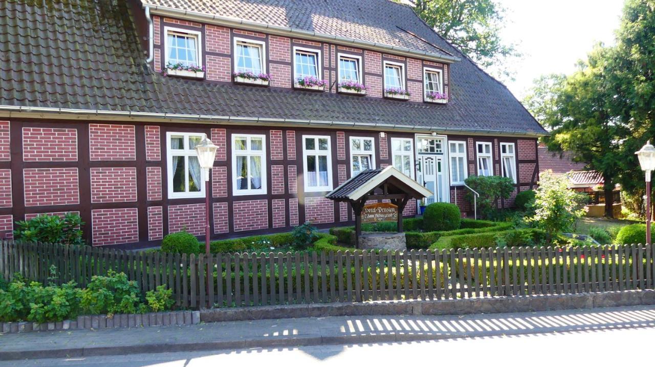 Hotel Zum Boehmegrund バート・ファリングボステル エクステリア 写真