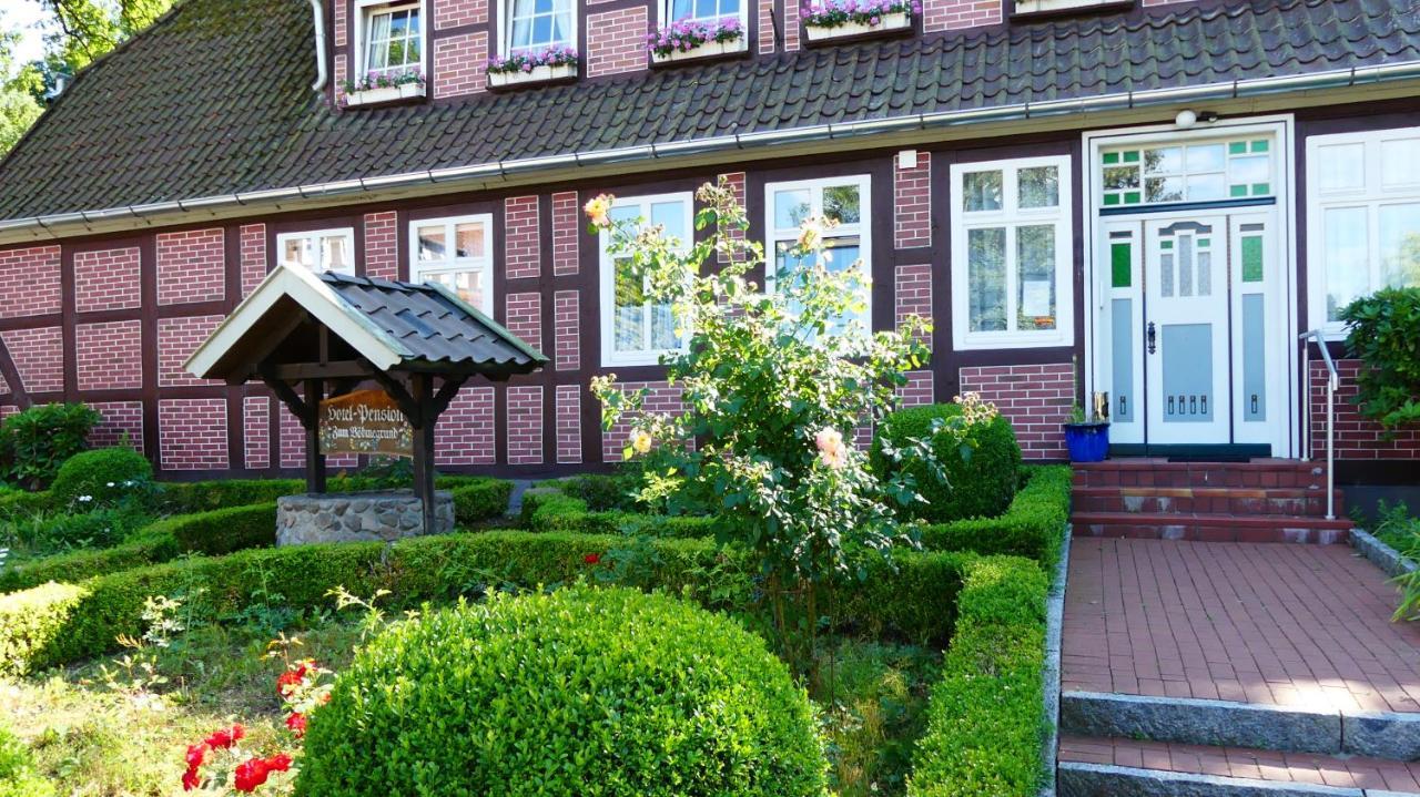 Hotel Zum Boehmegrund バート・ファリングボステル エクステリア 写真