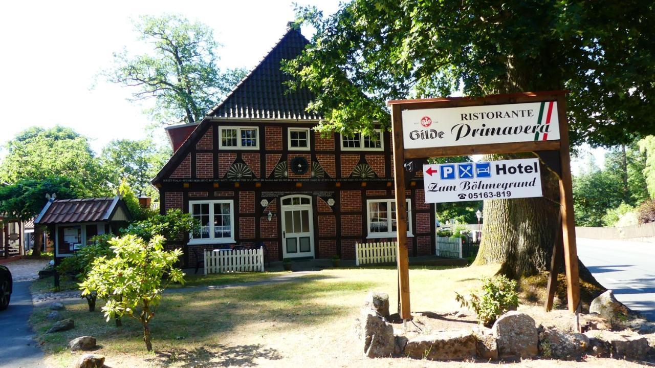 Hotel Zum Boehmegrund バート・ファリングボステル エクステリア 写真