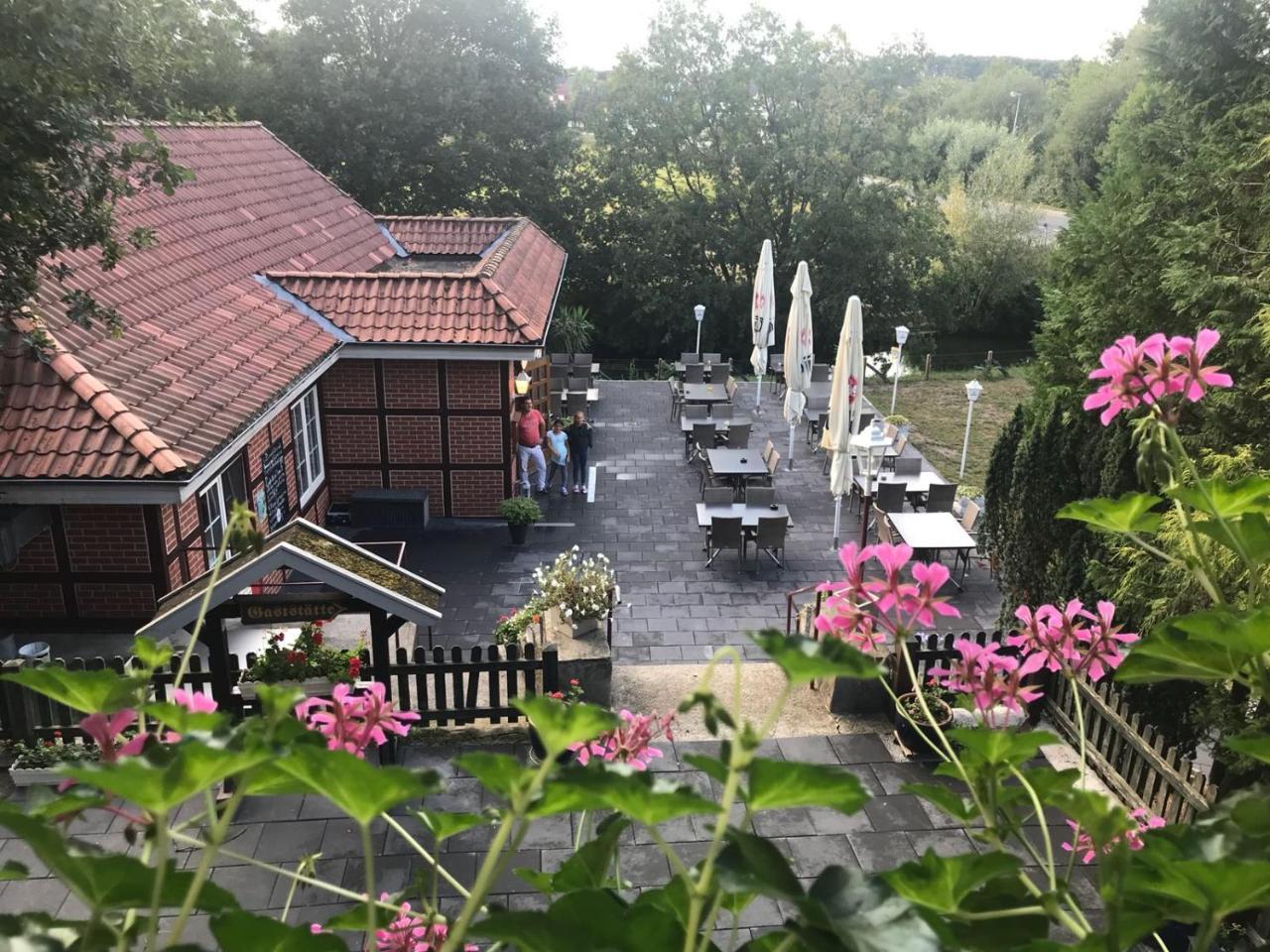Hotel Zum Boehmegrund バート・ファリングボステル エクステリア 写真